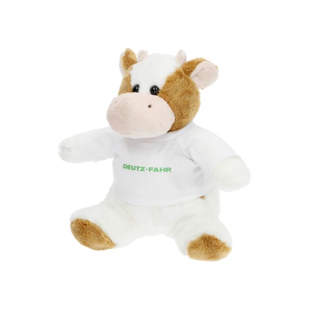 Foto van Pluche koe DEUTZ-FAHR