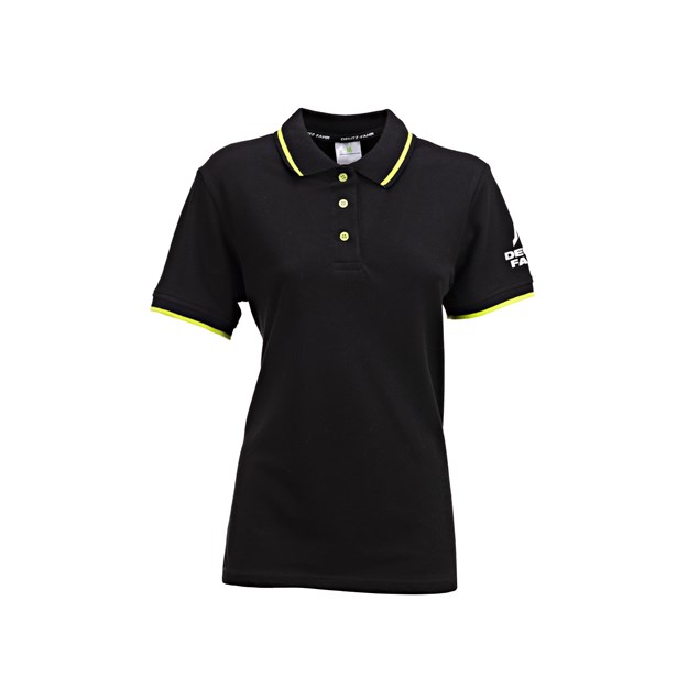 Foto van Zwart DEUTZ-FAHR-poloshirt dames