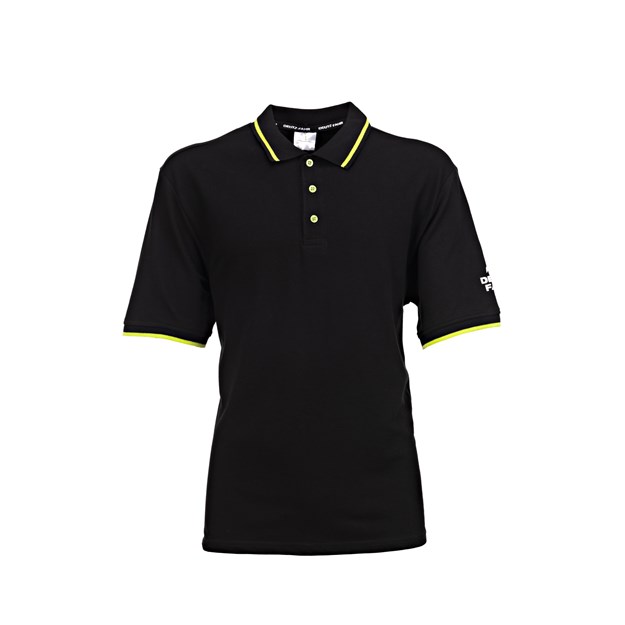 Foto van Polo heren zwart DEUTZ-FAHR