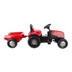 Foto van Traptractor met aanhanger