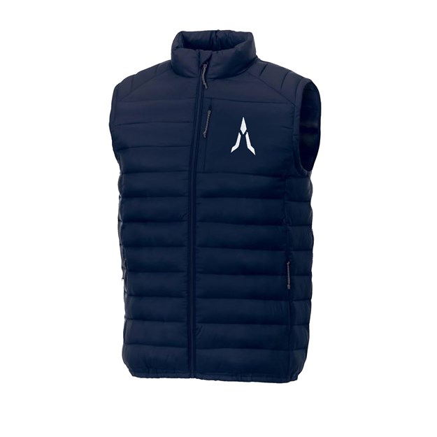 Foto van Blauwe gewatteerde bodywarmer heren DEUTZ-FAHR