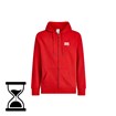 Foto van Rood sweatshirt met capuchon heren SAME