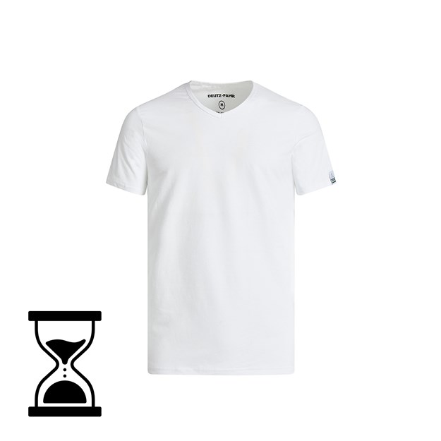 Foto van Herenonderhemd wit DEUTZ-FAHR