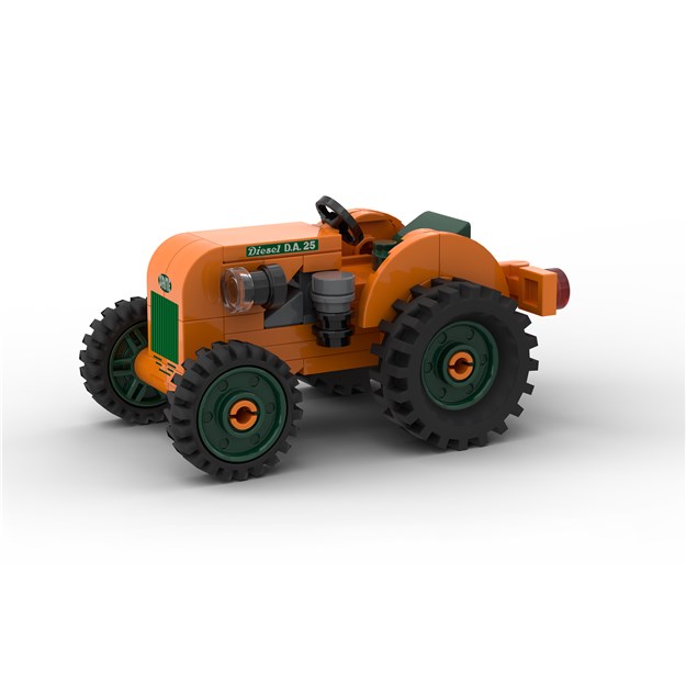 Foto van Set bouwstenen Brixies SAME-tractor