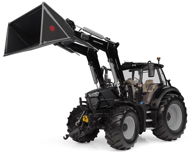 Foto van Schaalmodel DEUTZ-FAHR 6150.4 TTV WARRIOR BLACK met lader - Beperkte oplage